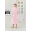 image:imageEkouaer 2 Pack Long Nightgowns for Women Long Sleeve Nightgown with PocketGreen Flowerpink Flower