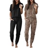 Black/Leopard
