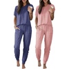 Navy Blue and Pink