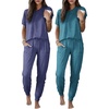 Navy Blue and Teal