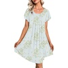 Floral Light Green
