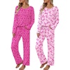 Pink Bow  Hot Pink Leopard