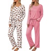 Pink leopard-apricot&brown