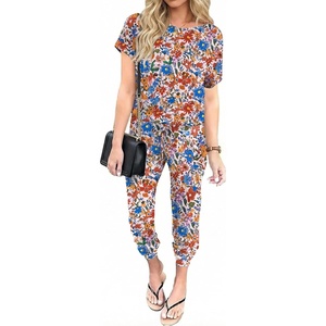 image:imageEkouaer Jumpsuits for Women Casual Romper Vacation Outfits 2026Floral 96
