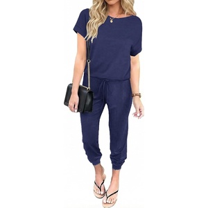 image:imageEkouaer Jumpsuits for Women Casual Romper Vacation Outfits 2026Navy