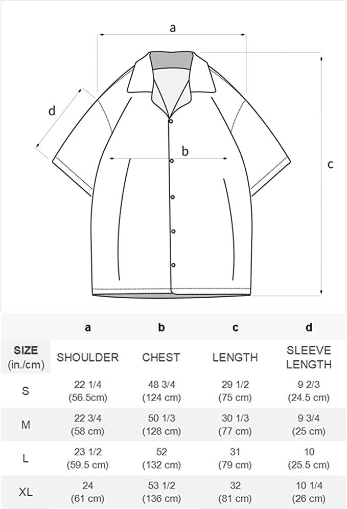 Aelfric Eden Mens Vintage Oversized Shirts Unisex Streetwear Patchwork Casual ShortSleeveA2beige