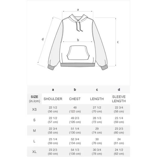 Aelfric Eden Mens Novelty Cartoon Graphic Hoodies Streetwear Hooded Sweatshirt Pullover Hip Hop Fashion Hoodies Unisex05white