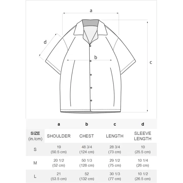Aelfric Eden Mens Vintage Oversized Shirts Unisex Streetwear Patchwork Casual ShortSleeveA5black