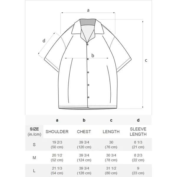 Aelfric Eden Mens Vintage Oversized Shirts Unisex Streetwear Patchwork Casual ShortSleeveE04blue