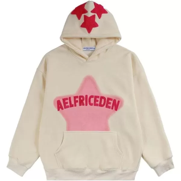 Aelfric Eden Star Hoodie Streetwear Trend Causal Loose Oversized Hooded Sweatshirts PulloverAelfric Eden Star Hoodie Streetwear Trend Causal Loose Oversized Hooded Sweatshirts Pullover