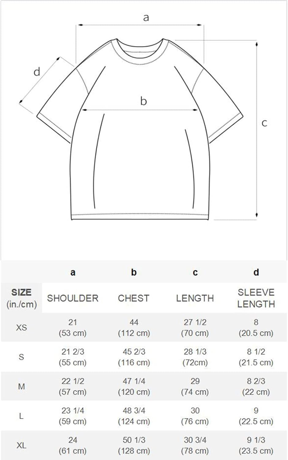 Aelfric Eden Mens Solid Tee 90s Vintage Oversized Shirts Streetwear Short Sleeve Casual TopsB6white