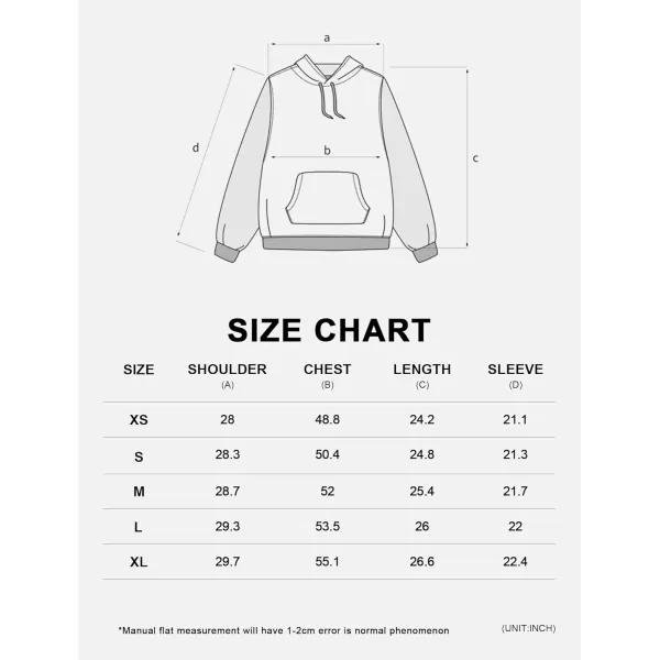 Aelfric Eden Graphic Hoodies Unisex Cherries Printed Oversized Hoodie Sweatshirt Long Sleeve Streetwear Hooded PulloverBlue