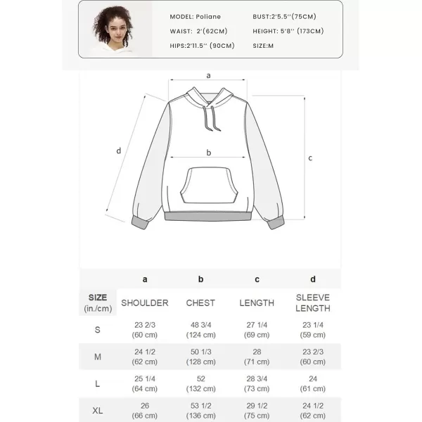 Aelfric Eden Hoodie Oversized Solid Hoodies Unisex Vintage Washed Hooded Sweatshirt with PocketBlack