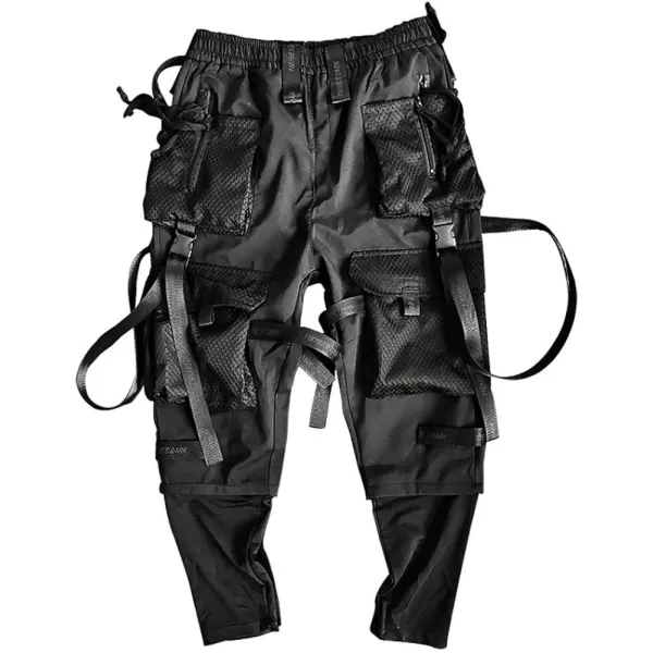 Aelfric Eden Mens Cargo Pants Detachable MultiPocket Joggers Sweatpants Casual Hip Hop Streetwear TechwearAelfric Eden Mens Cargo Pants Detachable MultiPocket Joggers Sweatpants Casual Hip Hop Streetwear Techwear