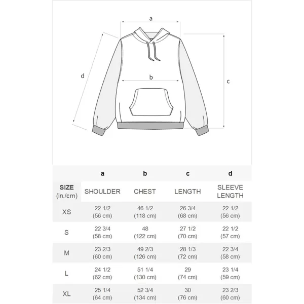 Aelfric Eden Mens Graphic Oversized Hoodie Cartoon Character Print Streetwear Casual hoodies y2k Hooded Sweatshirt01black