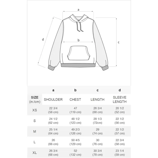 Aelfric Eden Mens Graphic Oversized Hoodie Cartoon Character Print Streetwear Casual hoodies y2k Hooded SweatshirtBb04black