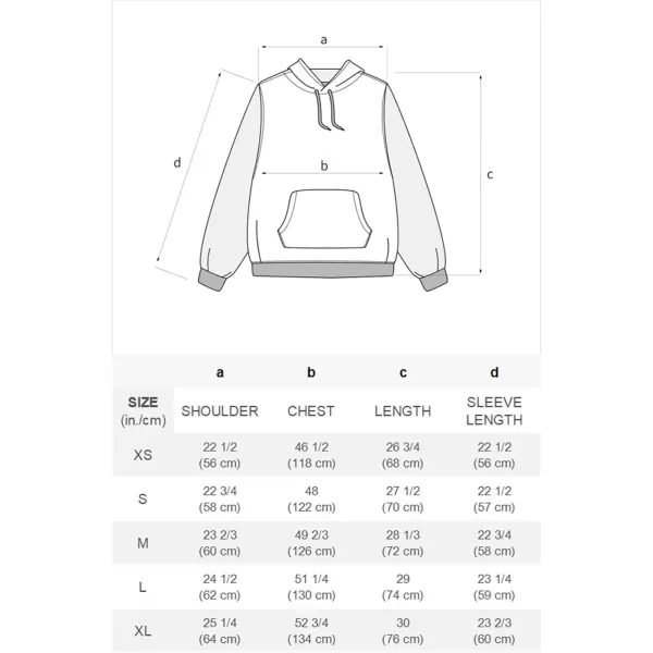 Aelfric Eden Mens Graphic Oversized Hoodie Cartoon Character Print Streetwear Casual hoodies y2k Hooded SweatshirtBlue