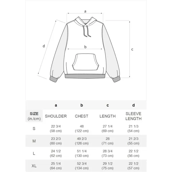 Aelfric Eden Mens Graphic Oversized Hoodie Cartoon Character Print Streetwear Casual hoodies y2k Hooded SweatshirtC07black