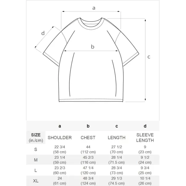 Aelfric Eden Mens Japanese Casual Short Sleeves Graphic Print Shirts Unisex Vintage Tee09white