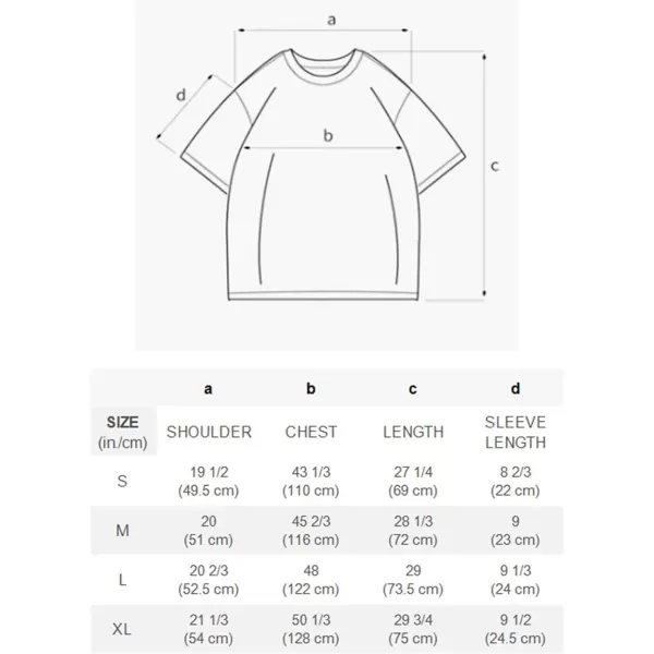 Aelfric Eden Mens Japanese Casual Short Sleeves Graphic Print Shirts Unisex Vintage Tee27catapricot