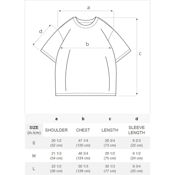 Aelfric Eden Mens Japanese Casual Short Sleeves Graphic Print Shirts Unisex Vintage TeeC03apricot