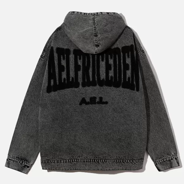 Aelfric Eden Mens Novelty Cartoon Graphic Hoodies Streetwear Hooded Sweatshirt Pullover Hip Hop Fashion Hoodies Unisex08grey