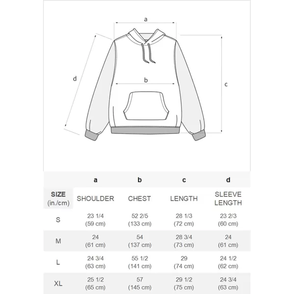 Aelfric Eden Mens Novelty Cartoon Graphic Hoodies Streetwear Hooded Sweatshirt Pullover Hip Hop Fashion Hoodies Unisex08grey