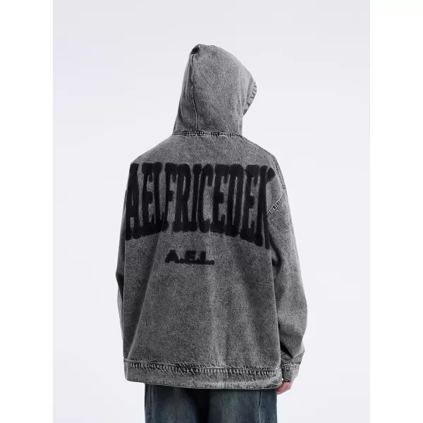 Aelfric Eden Mens Novelty Cartoon Graphic Hoodies Streetwear Hooded Sweatshirt Pullover Hip Hop Fashion Hoodies Unisex08grey