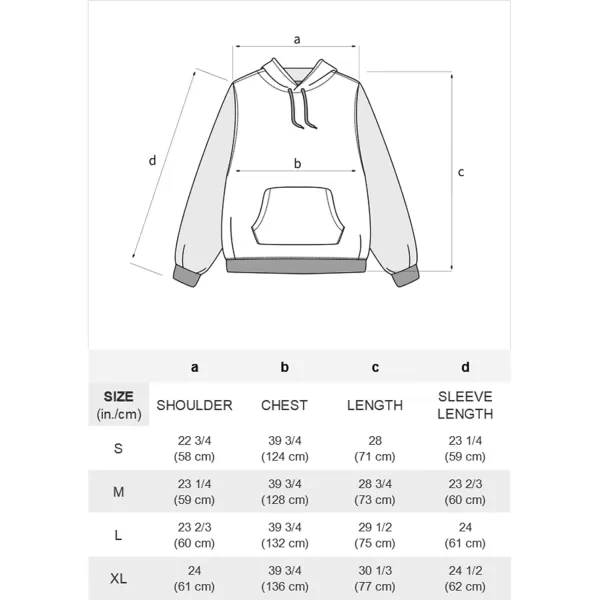 Aelfric Eden Mens Novelty Cartoon Graphic Hoodies Streetwear Hooded Sweatshirt Pullover Hip Hop Fashion Hoodies Unisex10black