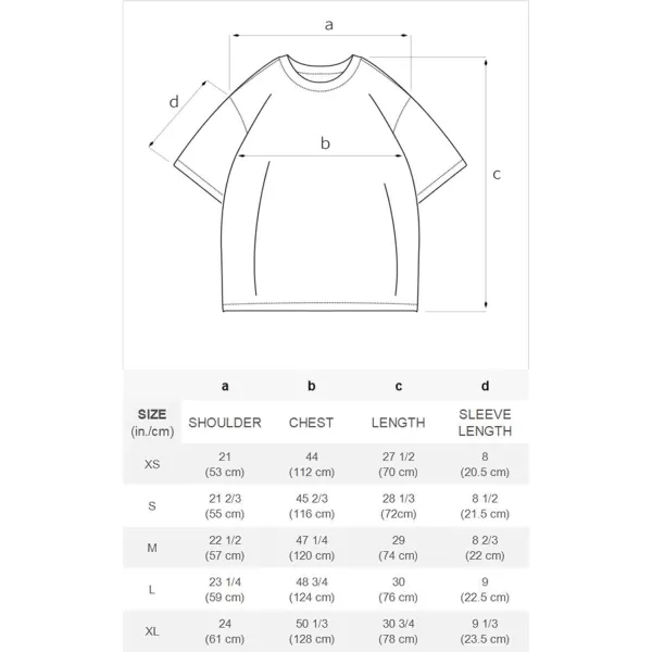 Aelfric Eden Mens Solid Tee 90s Vintage Oversized Shirts Streetwear Short Sleeve Casual TopsB6white