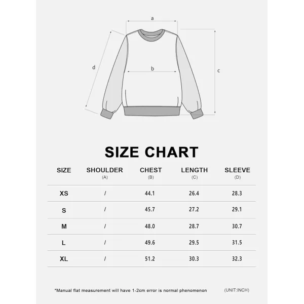 Aelfric Eden Oversized Graphic Sweatshirt for Women Contrast Color Crewneck Long Sleeve Tops Casual PulloverBeige