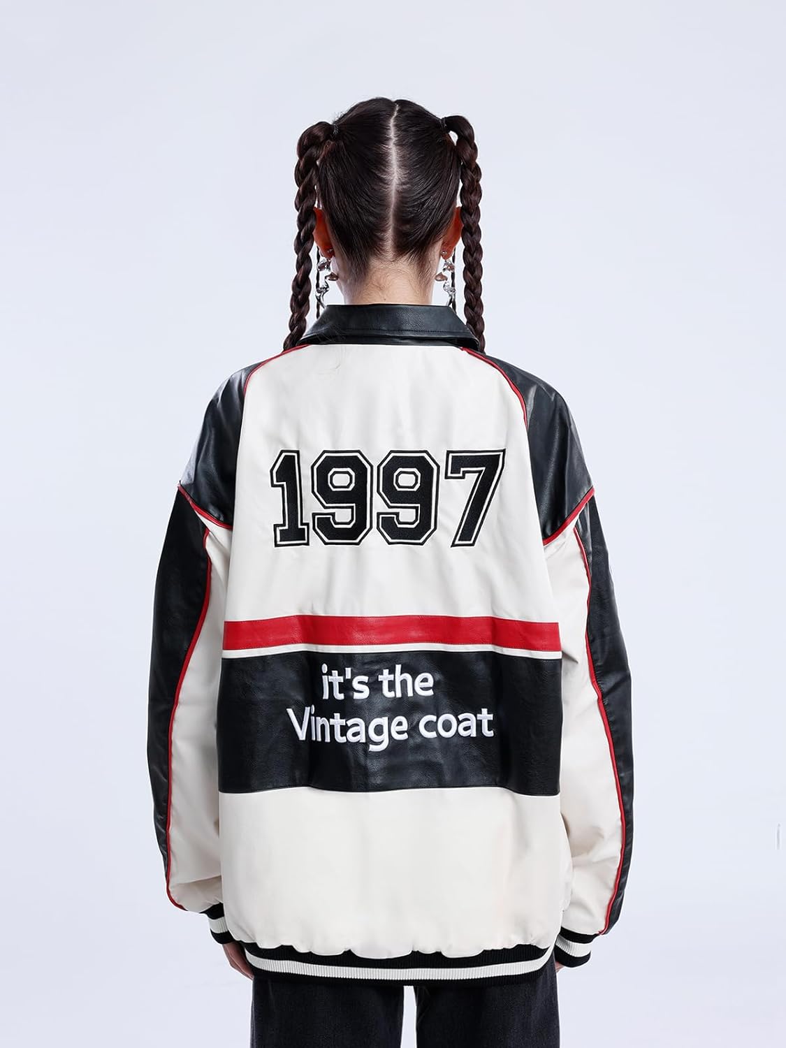 Aelfric Eden Mens Varsity Jacket Vintage Racing Motorcycle Graphic Bomber Jackets Oversized Unisex Streetwear jacket01apricot