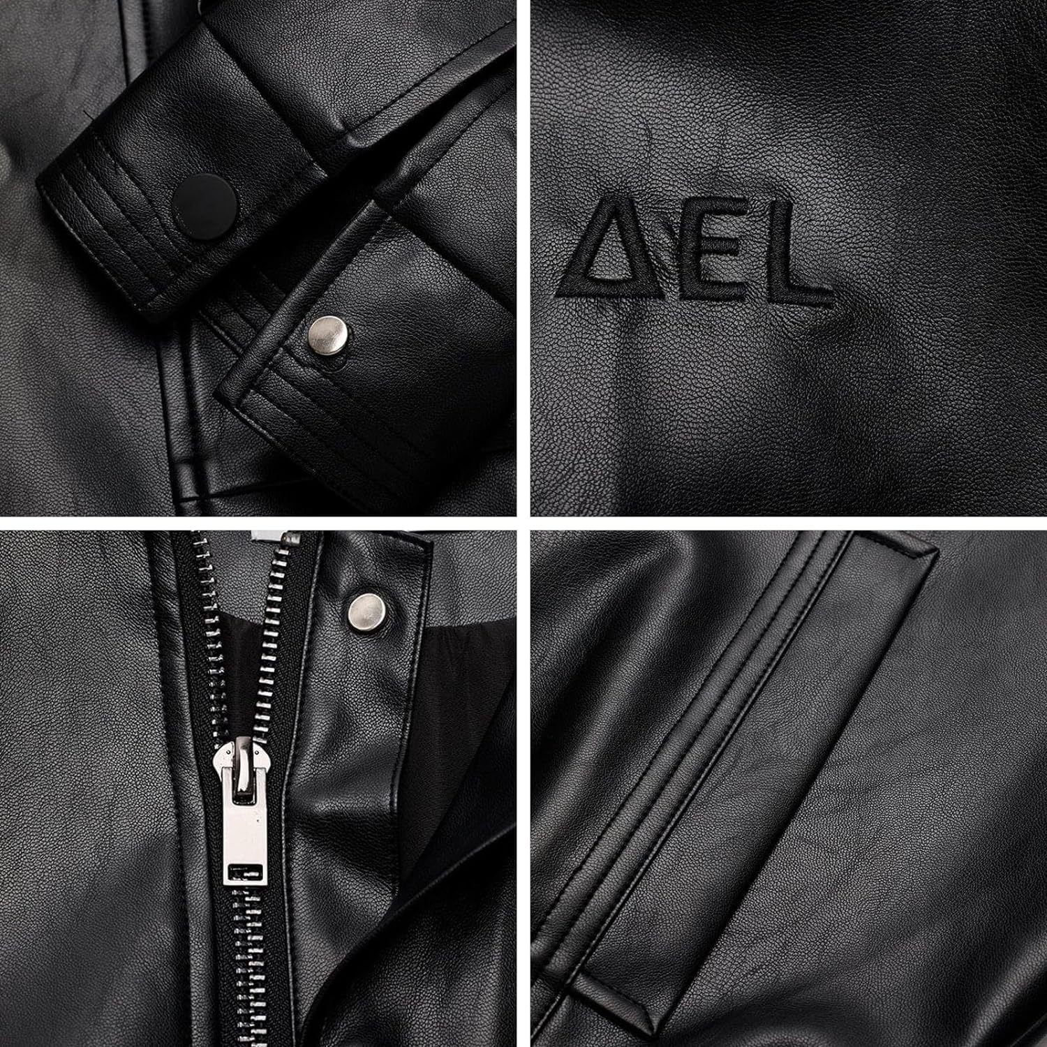 Aelfric Eden Mens Varsity Jacket Vintage Racing Motorcycle Graphic Bomber Jackets Oversized Unisex Streetwear jacket03black