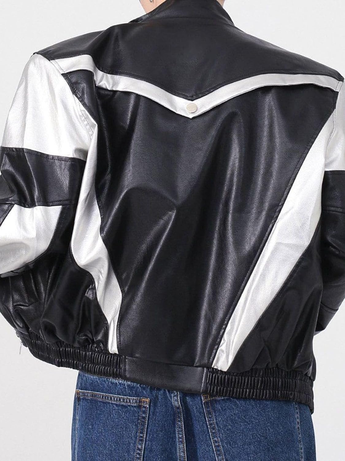 Aelfric Eden Mens Varsity Jacket Vintage Racing Motorcycle Graphic Bomber Jackets Oversized Unisex Streetwear jacket16grey