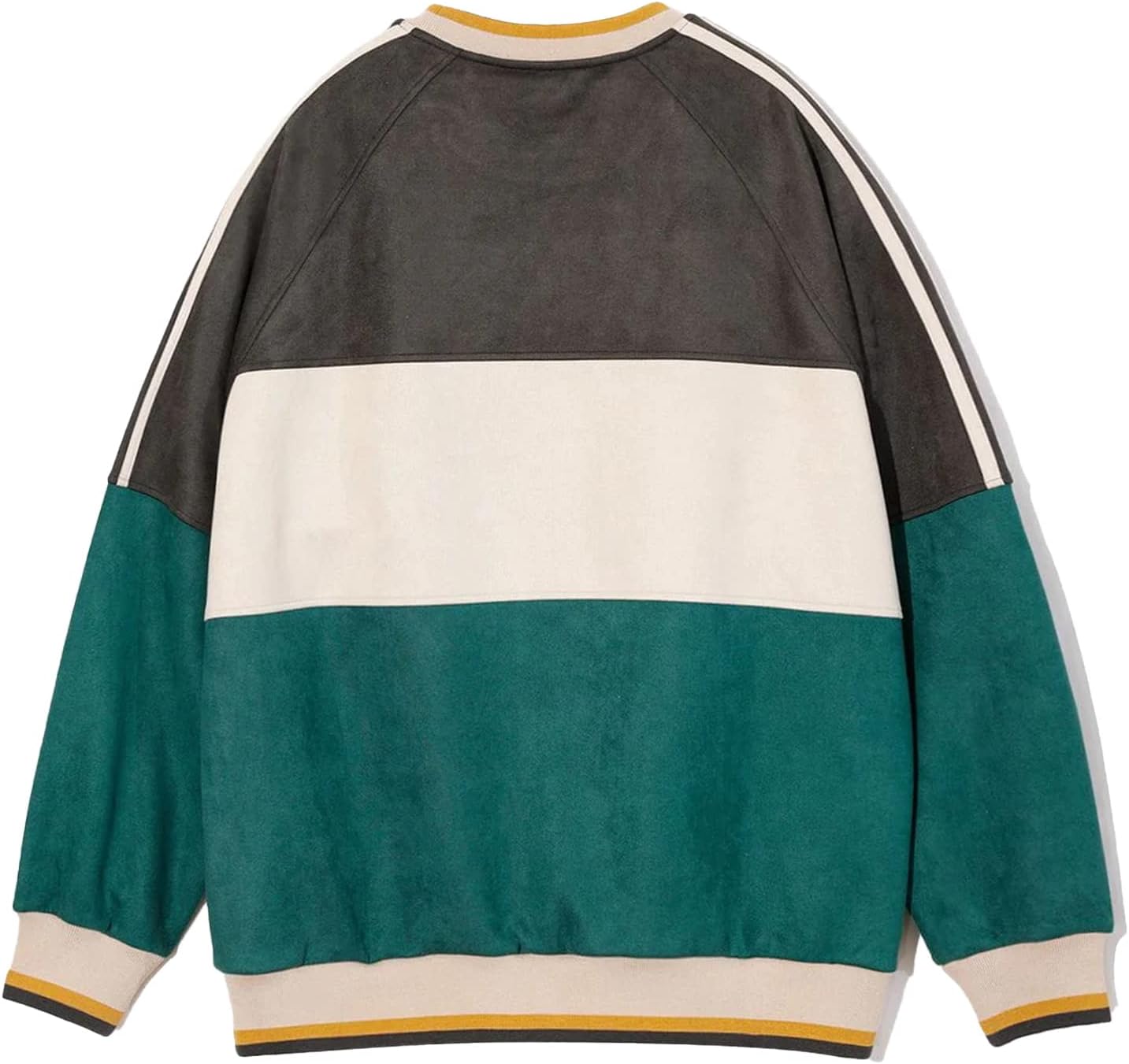 Aelfric Eden Oversized Crewneck Sweatshirts For Men Red Vintage Graphic Pullover Loose Fit Streetwear Long Sleeve TopCgreen