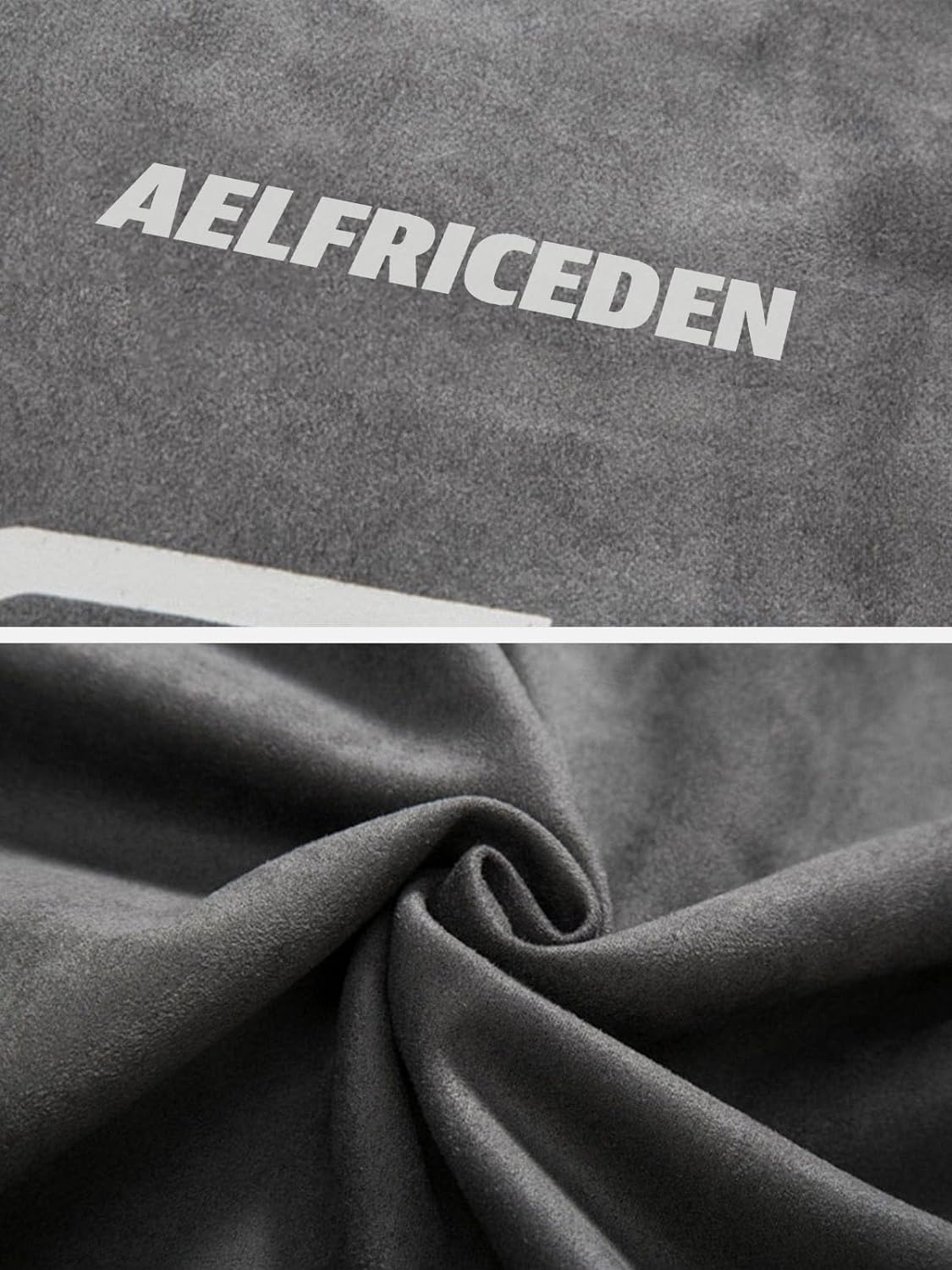 Aelfric Eden Oversized Crewneck Sweatshirts For Men Red Vintage Graphic Pullover Loose Fit Streetwear Long Sleeve TopD01grey