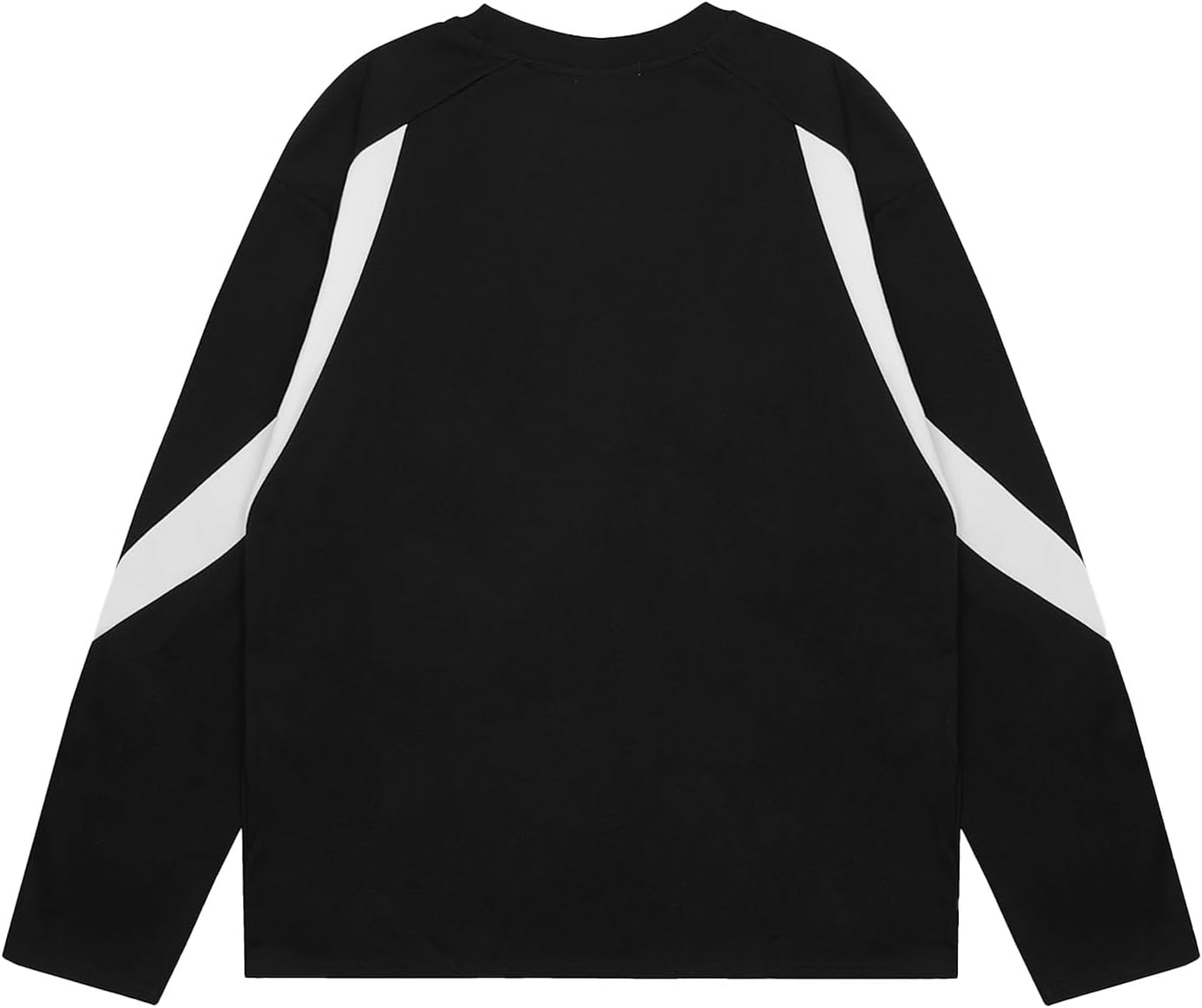Aelfric Eden Oversized Crewneck Sweatshirts For Men Red Vintage Graphic Pullover Loose Fit Streetwear Long Sleeve TopD04patchworkampblack