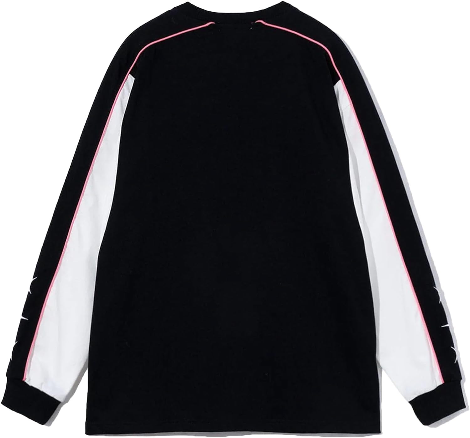 Aelfric Eden Oversized Crewneck Sweatshirts For Men Red Vintage Graphic Pullover Loose Fit Streetwear Long Sleeve TopD05letter Embroidery amp Black