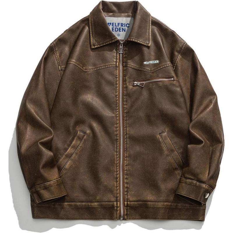 Aelfric Eden Mens Varsity Jacket Vintage Racing Motorcycle Graphic Bomber Jackets Oversized Unisex Streetwear jacket15coffee