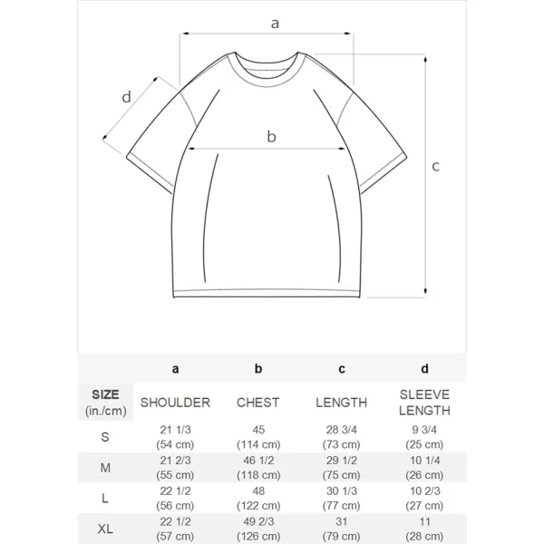 Aelfric Eden Graphic Tees Men Vintage Oversized Shirt Summer Casual Streetwear T Shirts18black