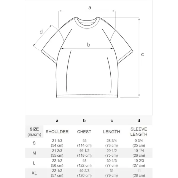 Aelfric Eden Graphic Tees Men Vintage Oversized Shirt Summer Casual Streetwear T Shirts30black