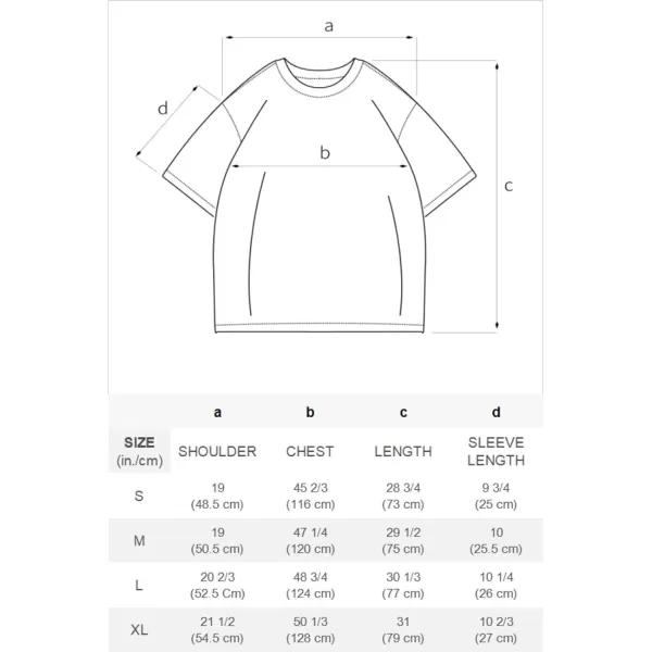 Aelfric Eden Graphic Tees Y2k Cartoon Printed Womens Oversized T Shirt Vintage Tees Men Unisex Aesthetic Streetwear Shirts26white