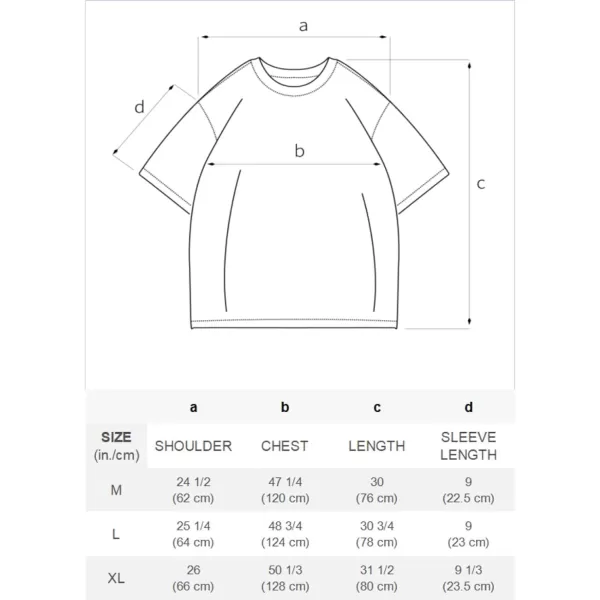 Aelfric Eden Graphic Tees Y2k Cartoon Printed Womens Oversized T Shirt Vintage Tees Men Unisex Aesthetic Streetwear Shirts31white