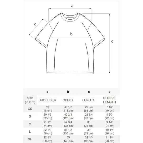 Aelfric Eden Mens 90s Vintage Oversize Shirts Summer Unisex Hipster Printed Casual Tee Streetwear Harajuku Top Tshirt01black