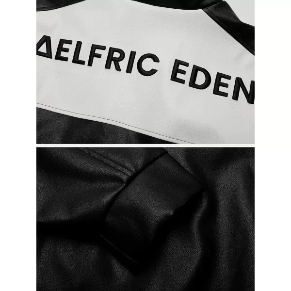 Aelfric Eden Mens Letter Foaming Love Print Varsity Jacket Vintage Graphic Baseball Jacket Unisex Coats Streetwear1703black