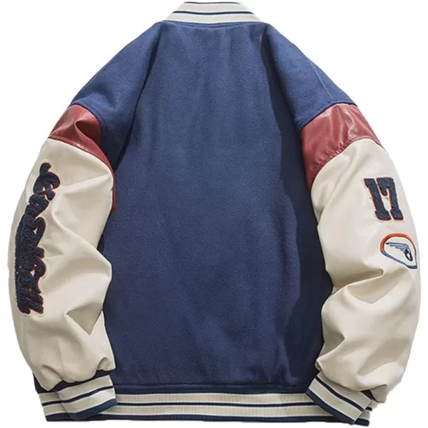 Aelfric Eden Mens Letter Foaming Love Print Varsity Jacket Vintage Graphic Baseball Jacket Unisex Coats StreetwearX595khaki