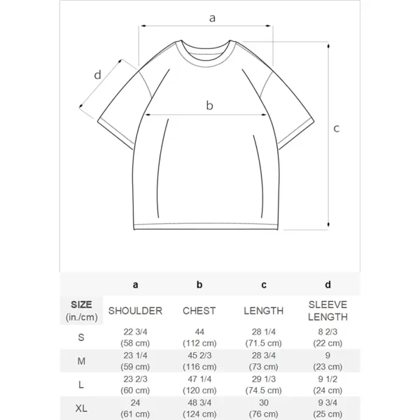 Aelfric Eden Mens Oversized T Shirts Tees Distorted Portrait Print Crew Neck Cotton Tops Streetwear Casual Shirt048white