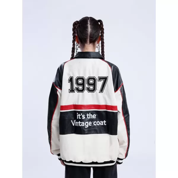 Aelfric Eden Mens Varsity Jacket Vintage Racing Motorcycle Graphic Bomber Jackets Oversized Unisex Streetwear jacket01apricot