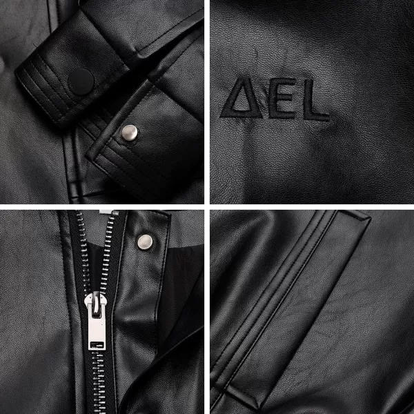 Aelfric Eden Mens Varsity Jacket Vintage Racing Motorcycle Graphic Bomber Jackets Oversized Unisex Streetwear jacket03black