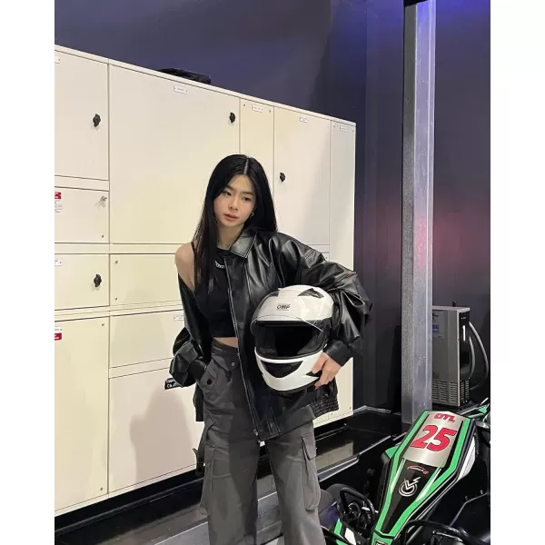 Aelfric Eden Mens Varsity Jacket Vintage Racing Motorcycle Graphic Bomber Jackets Oversized Unisex Streetwear jacket03black